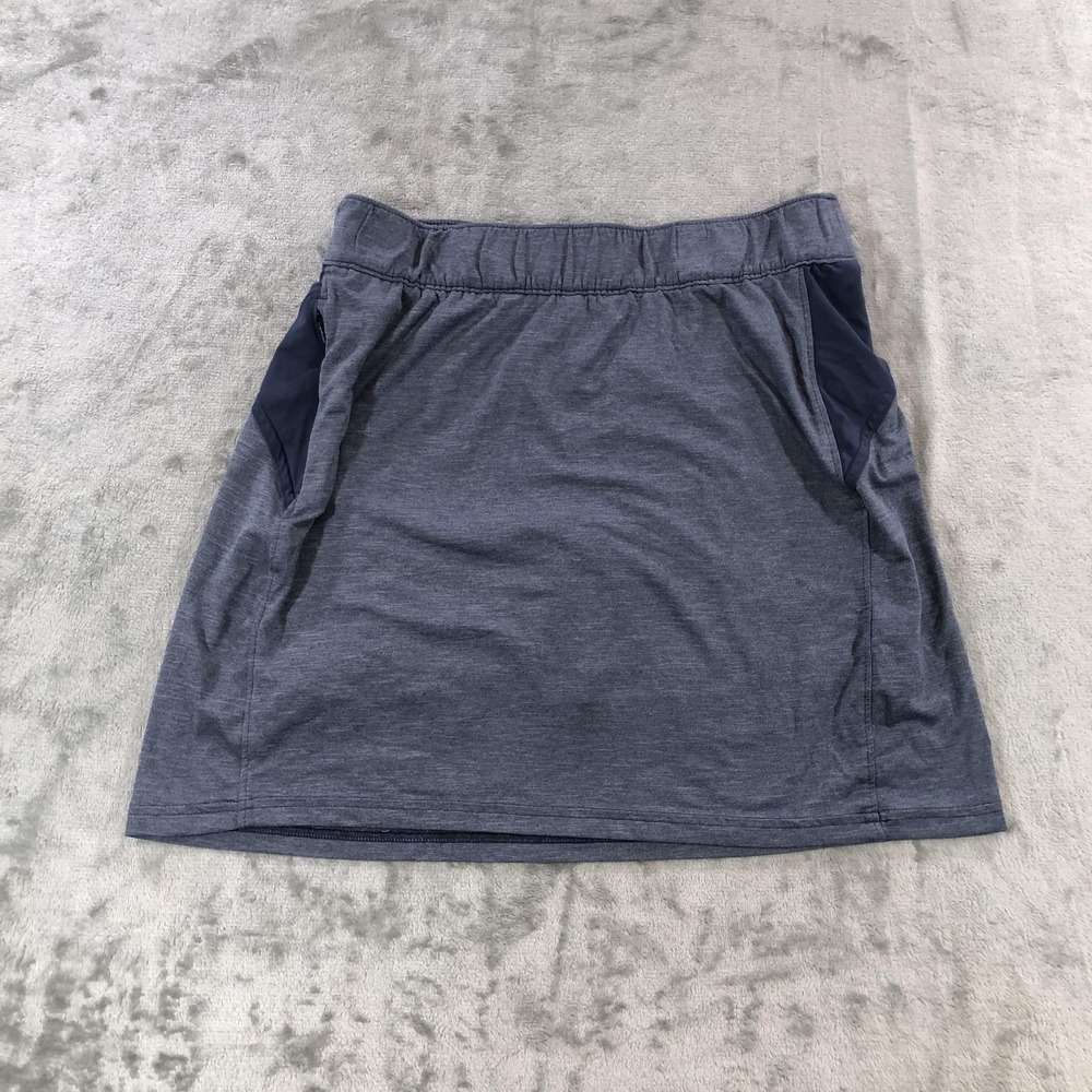 Columbia Skort Womens Small Blue Athletic Hiking Running Stretch Built-In Shorts